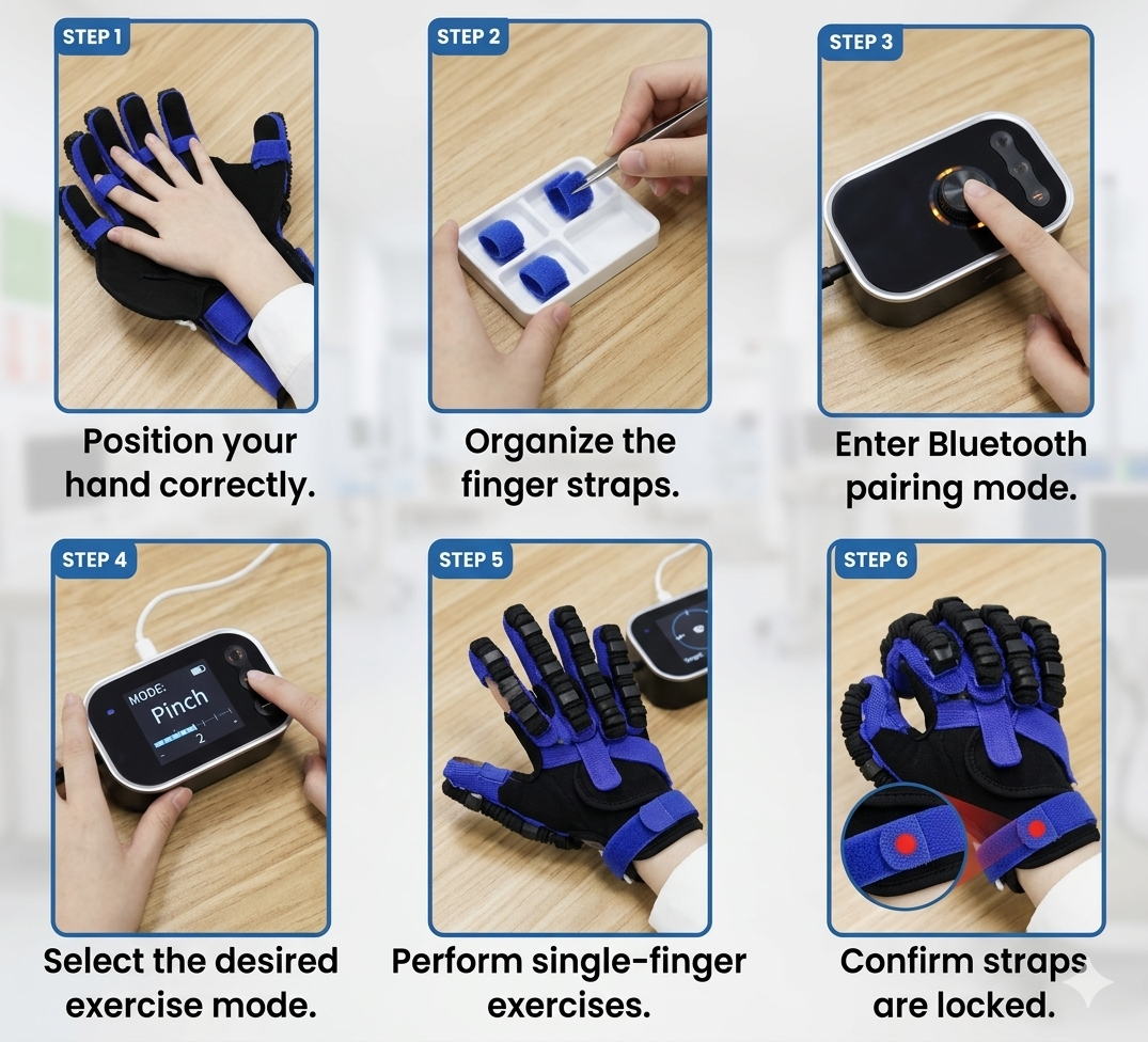 Smart Electric Finger Rehab Trainer